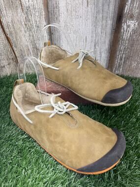 RARE! Merrell Eweropa Cinch Sheepskin Leather Nordic Shoes Women's 10 EU41